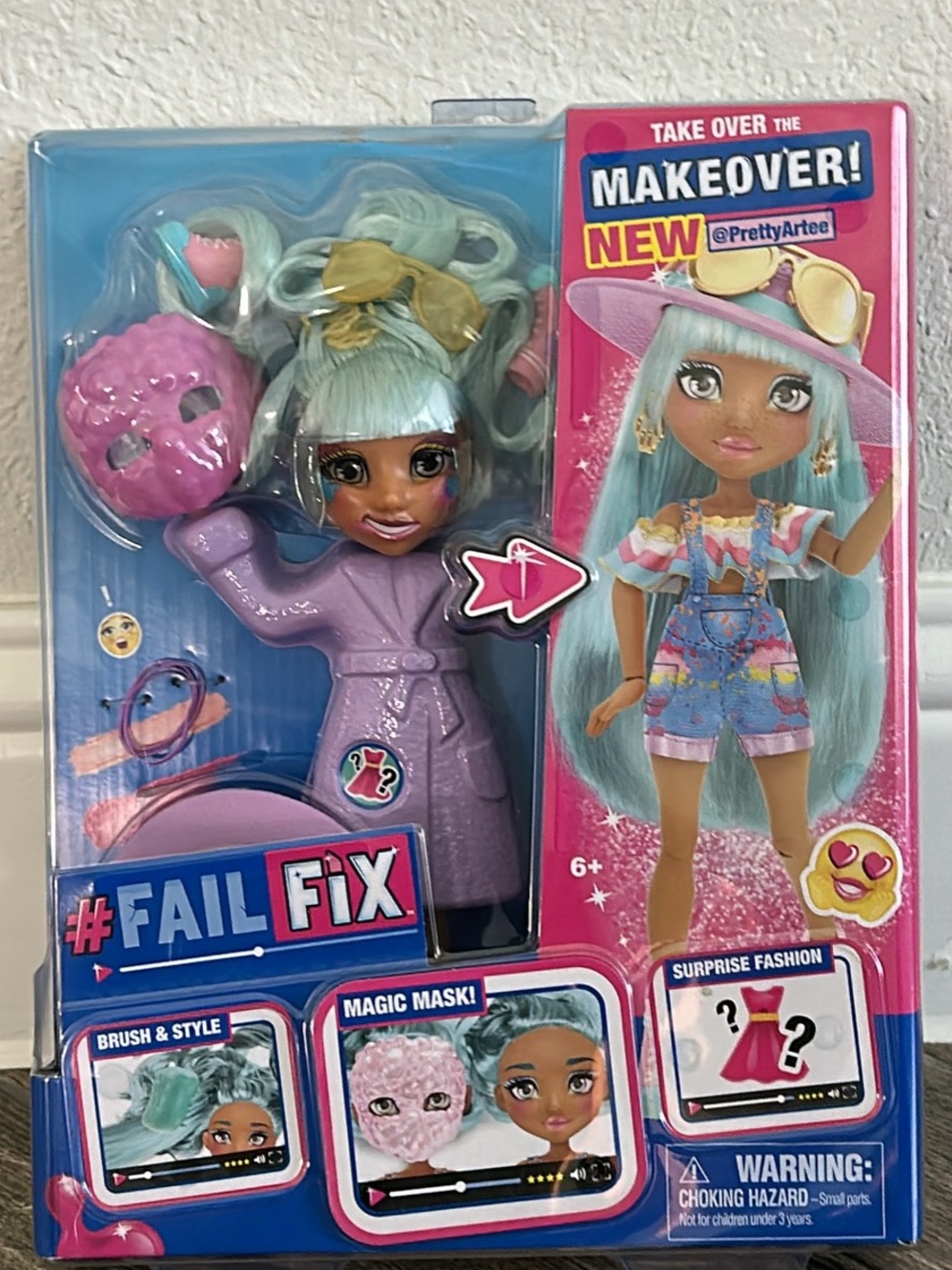 #FailFix Artsy Fashion Doll Take Over The Makeover! with Accessories